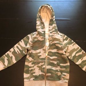 Carters Camouflage Hoodie Size 4T